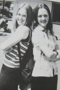 School newspaper team Tia and Evie